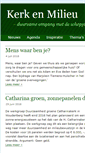 Mobile Screenshot of kerkenmilieu.nl